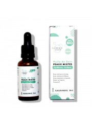 Huile de soin peaux mixtes bio 30 ml Clemenceetvivien| Aroma Beauté