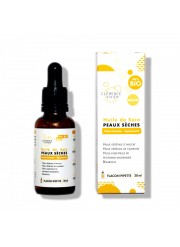 Huile de soin peaux sèches bio 30 ml Clemenceetvivien| Aroma Beauté