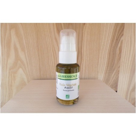 Huile végétale Avocat 50ml - Abiessence| Aroma Beauté