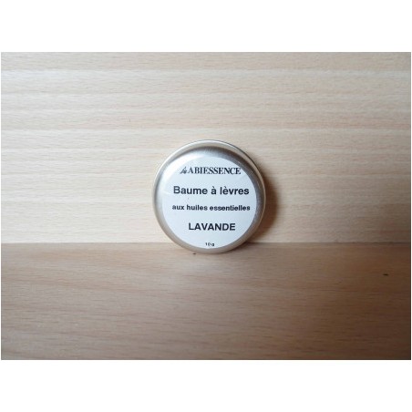 Baume pour les lèvres lavande - Abiessence| Aroma Beauté