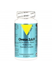 Omega 3 6 9 Huile de bourrache 50cp Vit all+ | Aroma Beauté Lyon 4