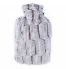 Bouillotte housse brun argent 1,8l Hugo Frosch | Aroma Beauté Lyon 4