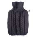 Bouillotte classique anthracite 1,8l Hugo Frosch | Aroma Beauté Lyon 4