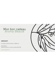 Chèque cadeau 10 € Aroma beauté | Aroma Beauté