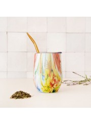 Calebasse isotherme effet arcoiris et sa bombilla Orginal maté | Aroma