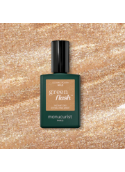 Vernis green flash Gold 15ml Manucurist | Aroma Beauté