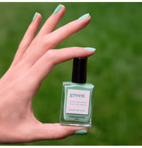 Vernis green Amande 15ml Manucurist | Aroma Beauté