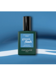 Vernis green flash Saphir 15ml Manucurist | Aroma Beauté