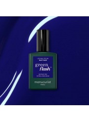 Vernis green flash NAVY BLUE 15ml Manucurist | Aroma Beauté