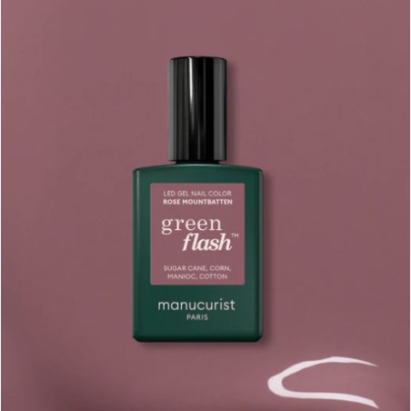 Vernis Green Flash Rose Mountbatten 15ml | Manucurist