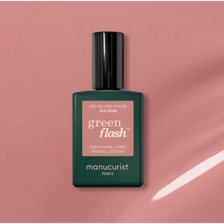 Vernis Green Flash Old Rose 15ml | Manucurist