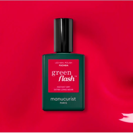 Vernis Green Flash Fuchsia 15ml | Manucurist