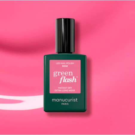 Vernis Green Flash Rose 15ml | Manucurist