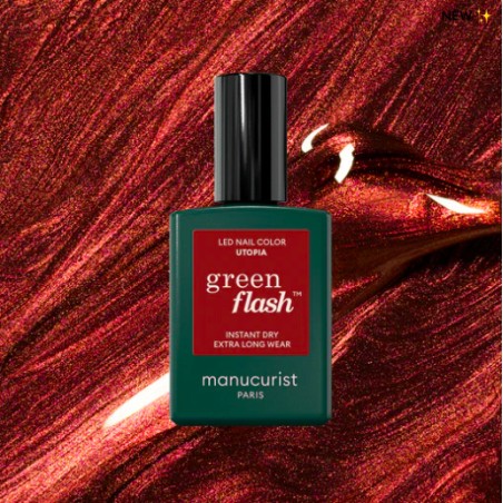 Vernis Green Flash Utopia15ml | Manucurist