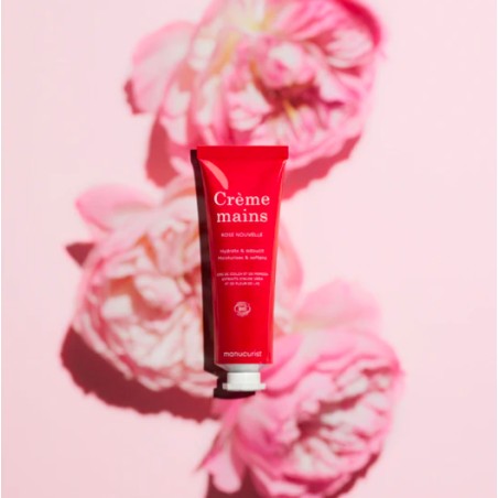 Green Crème mains Rose Nouvelle 15ml Manucurist | Aroma Beauté