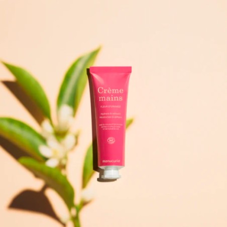 Green Crème mains Fleur d'Oarnger 15ml Manucurist | Aroma Beauté