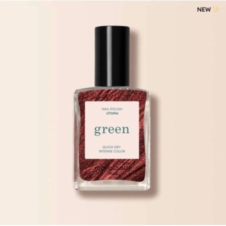 Vernis green UTOPIA 15ml Manucurist | Aroma Beauté