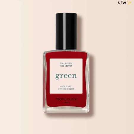 Vernis green RED VELVET 15ml Manucurist | Aroma Beauté