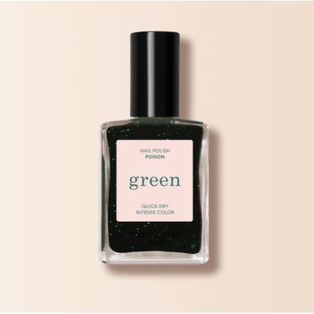 Vernis green POISON 15ml Manucurist | Aroma Beauté
