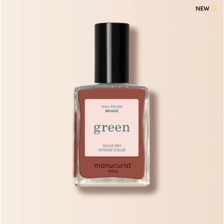 Vernis green BRIQUE 15ml Manucurist | Aroma Beauté