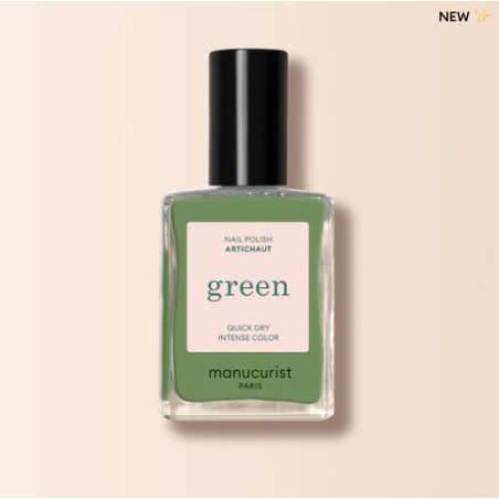Vernis green ARTICHAUT 15ml Manucurist | Aroma Beauté