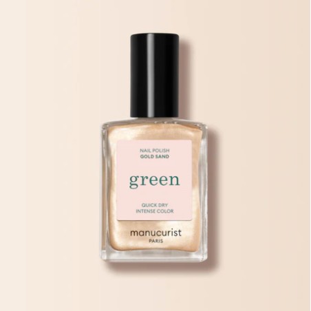 Vernis green Gold Sand 15ml Manucurist | Aroma Beauté