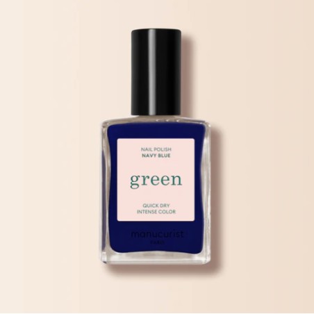Vernis green Navy Blue 15ml Manucurist | Aroma Beauté