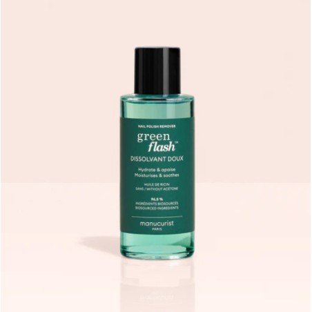 Eau dissolvante Green Flash 100ml Manucurist | Aroma Beauté Lyon 4