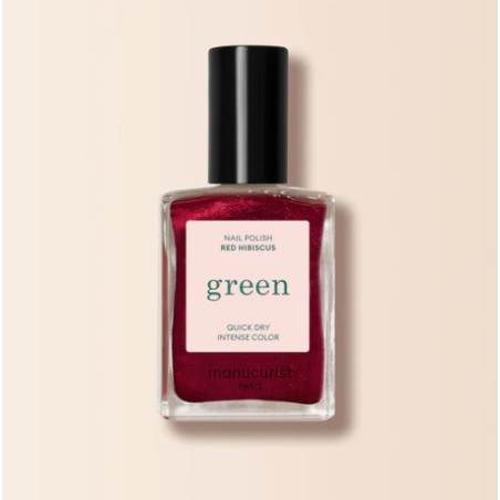 Vernis red hibiscus 15ml Manucurist | Aroma Beauté Lyon 4