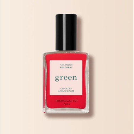 Vernis red coral 15ml Manucurist | Aroma Beauté Lyon 4
