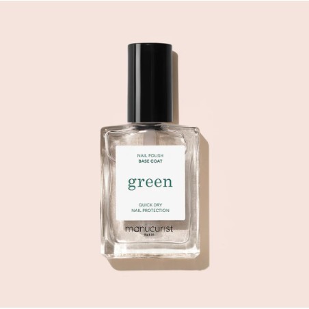 Vernis base coat green 15ml Manucurist | Aroma Beauté Lyon 4