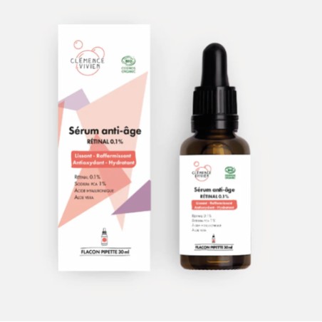Sérum anti-âge récital 0.1% 30 ml Clemence et vivien| Aroma Beauté