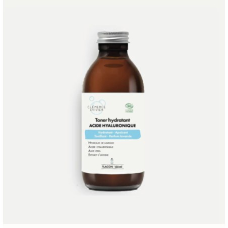 Toner hydratant à l'acide hyaluronique Clémence et vivien| Aroma Beauté