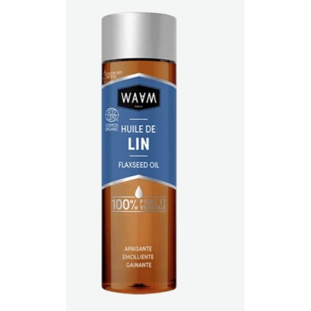 Huile de lin bio Waam I Aroma Beauté