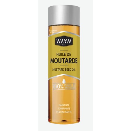 Huile de moutarde bio Waam I Aroma Beauté