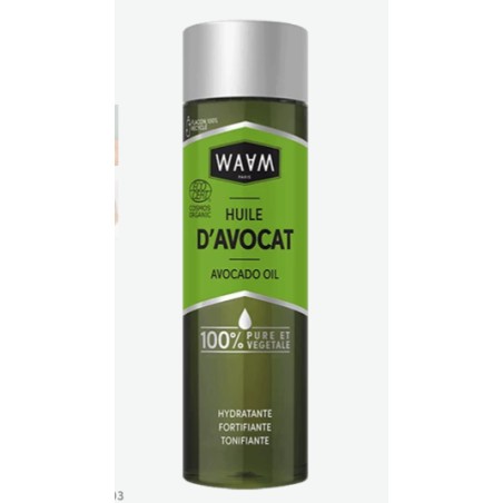 Huile d'avocat bio Waam I Aroma Beauté