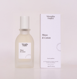 parfum veronika loubry musc et coton 30 ml  - 100Bon| Aroma Beauté