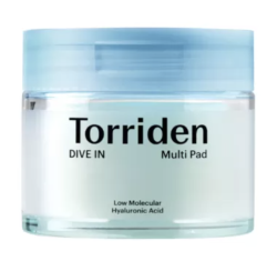 torriden disque tonifiants et apaisants à l'hydialuronique