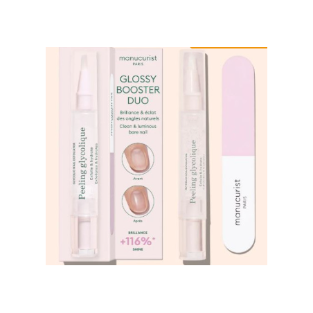 GLOSSY BOOSTER DUO Peeling Glycolique - 4ml | Aroma Beaute