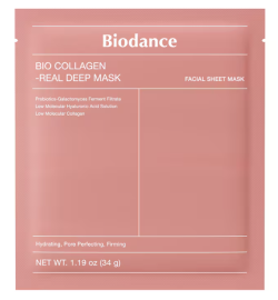 Bio Collagen Real Deep Mask Masque hydratant et raffermissant BIODANCE I Aroma beaute