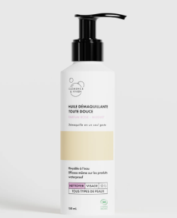 Huile demaquillante toute douce rose muguet  Clémence et Vivien| Aroma Beauté Lyon