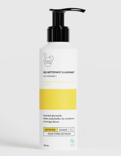 Gel nettoyant doux illuminant   Clémence et Vivien| Aroma Beauté Lyon