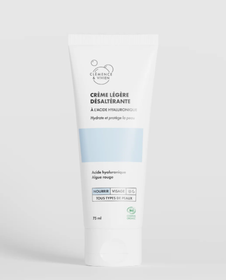 creme legere desalterante  Clémence et Vivien| Aroma Beauté Lyon