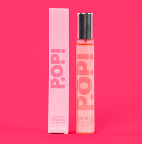 Eau de parfum musc blanc & baies rouges pop | Aroma Beauté Lyon 4