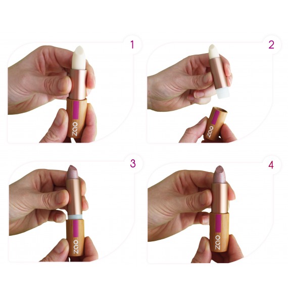 Recharge rouge à lèvres mat 462 Vieux rose - Zao MakeUp