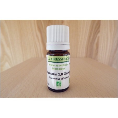 Huile essentielle Romarin 1,8 cinéole 10ml - Abiessence| Aroma Beauté